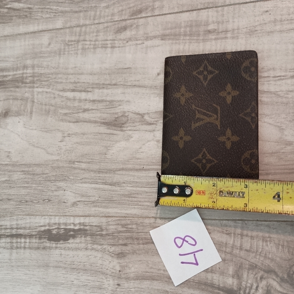 Auth Louis Vuitton Monogram Visible Pass Case Porte 2 Cartes Vertical - Picture 9 of 9